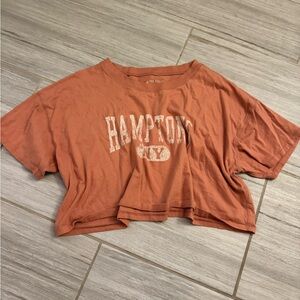 (3/$12) aeropostale cropped tshirt